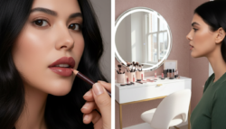 Lip Liner Placement Trick Creates Fuller Looking Lips Without Overlining