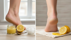 Quick Healing Method for Dry Cracked Heels Using Simple Kitchen Ingredients