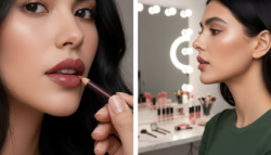Lip Liner Placement Trick Creates Fuller Looking Lips Without Overlining